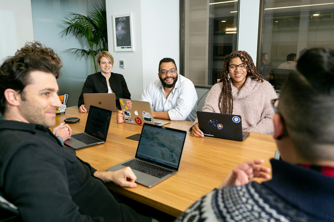 corporate software team