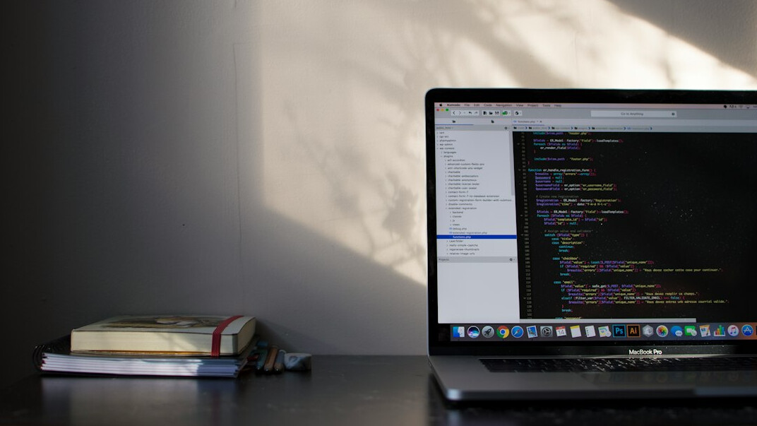 software developer coding